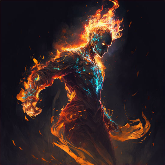 Flamgart by S. Baker and Midjourney