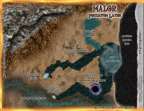 Map of Malor. All rights reserved.