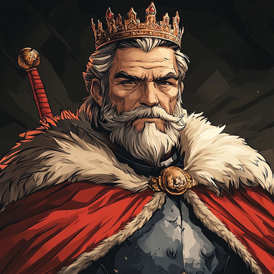 a king