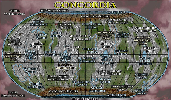 Map of Concordia. All rights reserved.