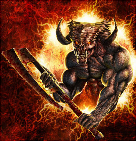 Demon Summoning by Steve Argyle Lord of Anger