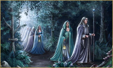 Elves leaving Middle Earth by Araniart