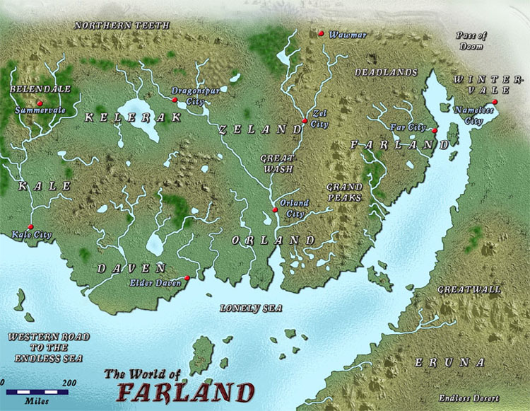 Map of Farland