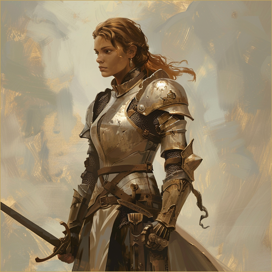 Female knight