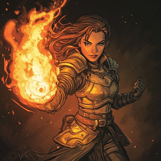 Fire Cleric