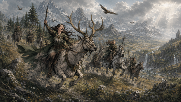 Joyous wild hunt. All rights reserved.