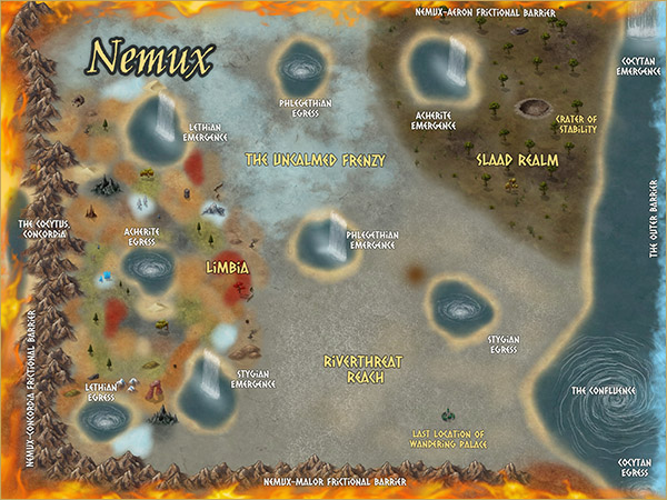Map of Nemux. All rights reserved.