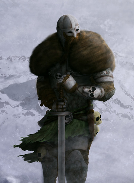 Norse Warrior by Dastcher, used by permission
