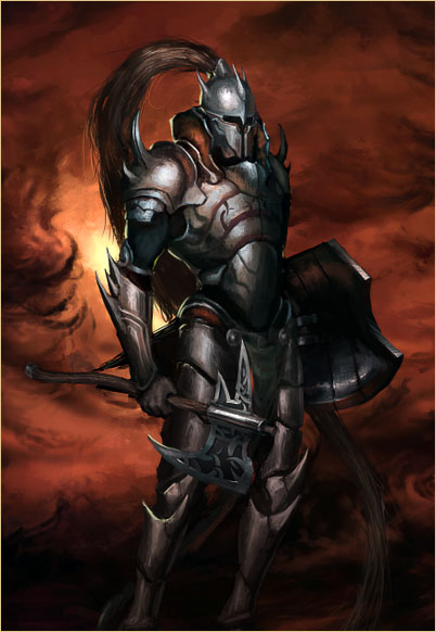 Flying Knight, by TyphonArt, Paladin, warrior