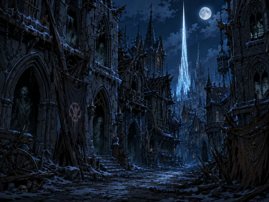 Nameless City ruins. All rights reserved.