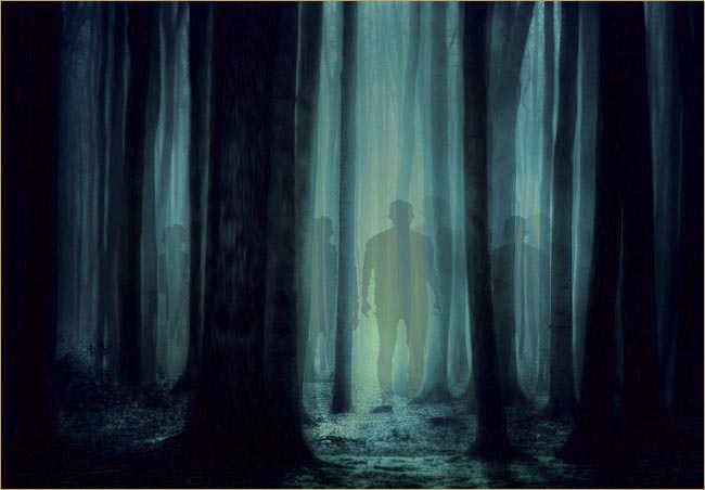 Scary shadows art. CCO