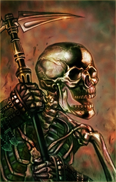 Skeleton Warrior, licensed for non-commercial reuse.