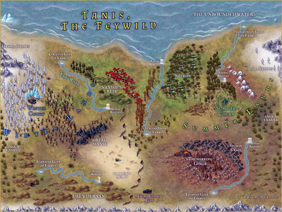 Map of Tanis. All rights reserved.